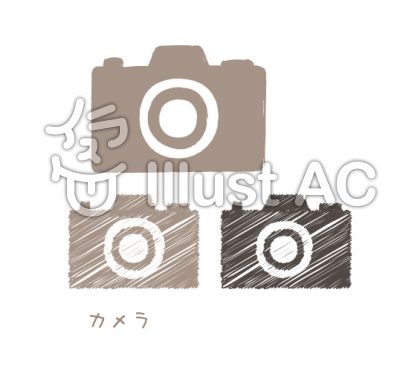 シンプルカメライラスト No 360 無料イラストなら イラストac