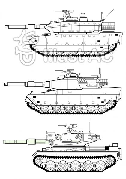 ベストコレクション 戦車 イラスト 簡単 興味深い画像の多様性