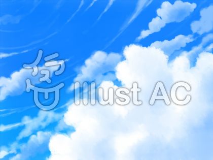 空を見上げるイラスト 無料イラストなら イラストac