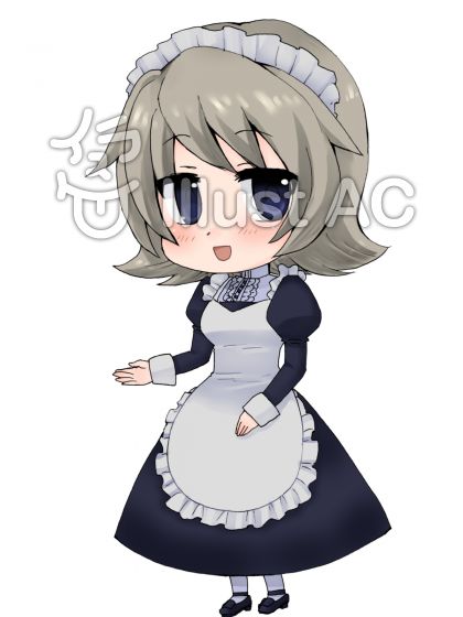 メイド服イラスト 無料イラストなら イラストac