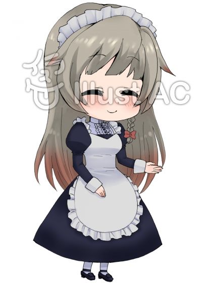 メイド服イラスト 無料イラストなら イラストac