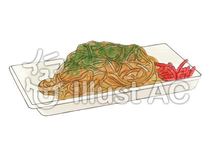 焼きそばイラスト No 無料イラストなら イラストac