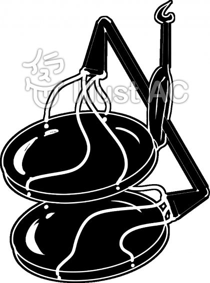 天秤イラスト No 無料イラストなら イラストac