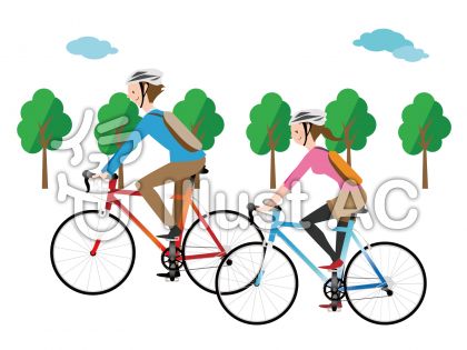 自転車イラスト 無料イラストなら イラストac