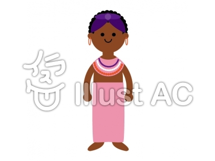 アフリカ人イラスト 無料イラストなら イラストac