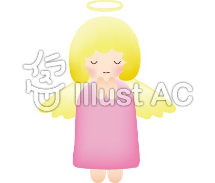 天使の祈りイラスト 無料イラストなら イラストac