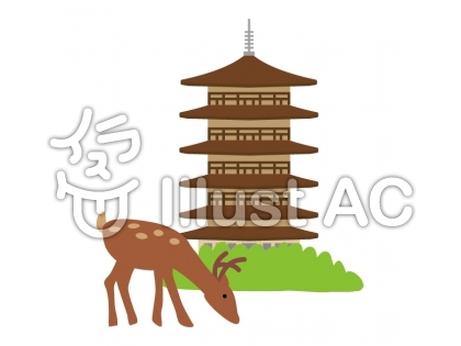 最高京都 五重塔 イラスト 簡単 ディズニー画像のすべて