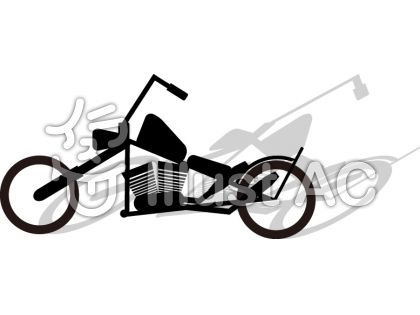 アメリカンバイクイラスト 無料イラストなら イラストac