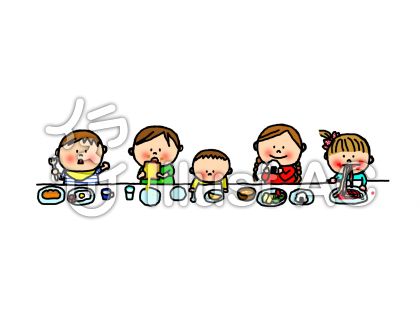 おむすびを食べるイラスト 無料イラストなら イラストac