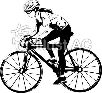 自転車レースイラスト 無料イラストなら イラストac