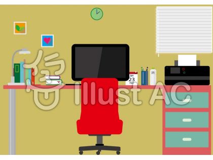 オフィス家具イラスト 無料イラストなら イラストac