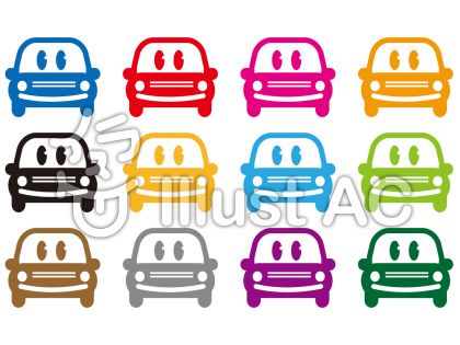 かわいい車イラスト 無料イラストなら イラストac