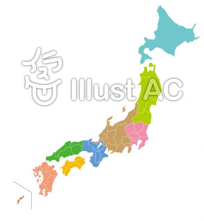 北海道地図イラスト 無料イラストなら イラストac