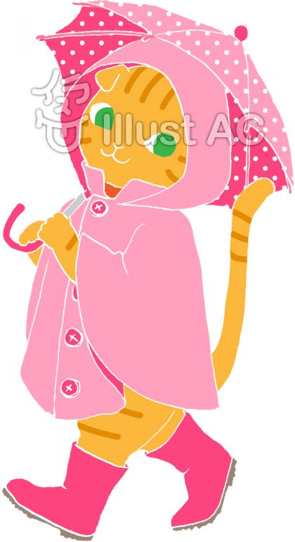 レインポンチョイラスト 無料イラストなら イラストac