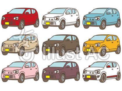 軽自動車イラスト 無料イラストなら イラストac