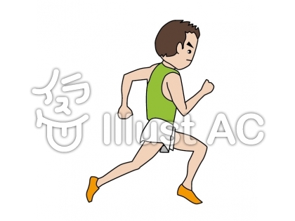 陸上競技部イラスト 無料イラストなら イラストac