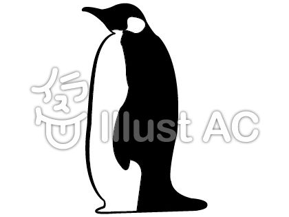 ぜいたくペンギン イラスト 白黒 美しい花の画像