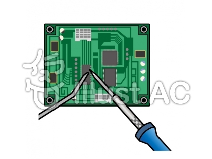 電子回路イラスト 無料イラストなら イラストac