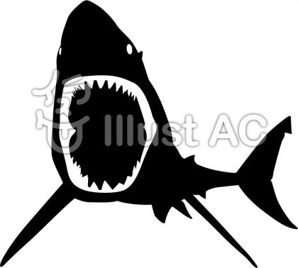 サメ イラスト カッコいい 無料の動物画像