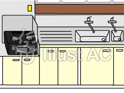 台所イラスト No 無料イラストなら イラストac