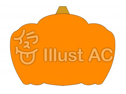 ハロウィン 福笑いかぼちゃ本体 印刷用 イラスト No 無料イラストなら イラストac