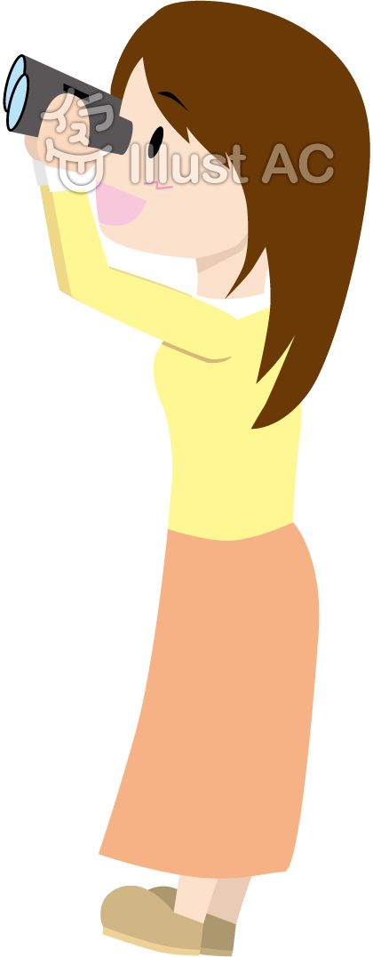 双眼鏡イラスト 無料イラストなら イラストac