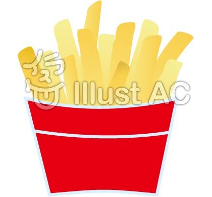 ポテトフライイラスト 無料イラストなら イラストac