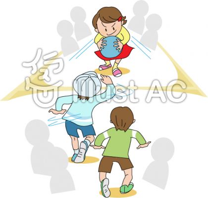 ドッジボールイラスト 無料イラストなら イラストac