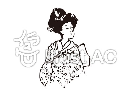 芸者イラスト 無料イラストなら イラストac