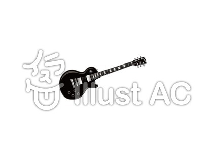 レスポールイラスト 無料イラストなら イラストac