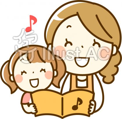 歌を歌うイラスト 無料イラストなら イラストac