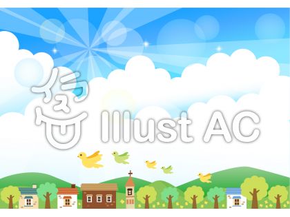 道路背景イラスト 無料イラストなら イラストac