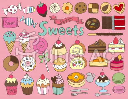 35 お 菓子 イラスト 手書き 無料イラスト素材集