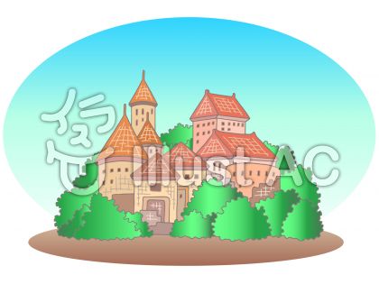 西洋の建築物イラスト No 415174 無料イラストなら イラストac