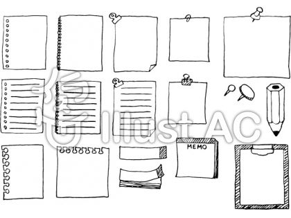 美しい花の画像 無料印刷可能手書き メモ 帳 イラスト