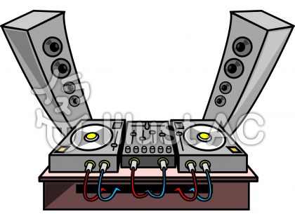 クラブdjイラスト 無料イラストなら イラストac