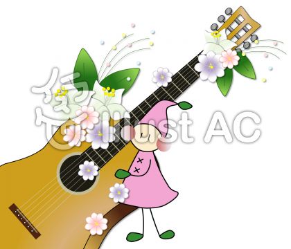 画像をダウンロード ギター 女子 イラスト フリー 動物画像無料