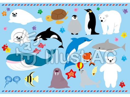 海 生き物 イラスト 綺麗 最高の壁紙のアイデアcahd