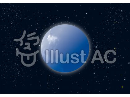 地球と宇宙イラスト 無料イラストなら イラストac