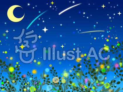 ホタルの壁紙イラスト 無料イラストなら イラストac