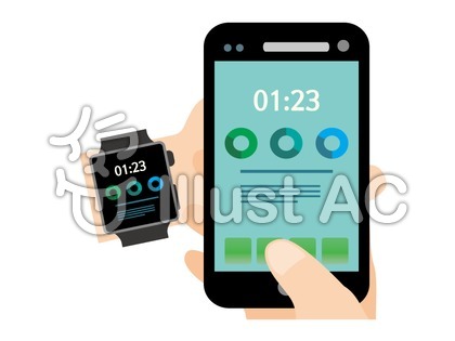 スマートウォッチイラスト 無料イラストなら イラストac