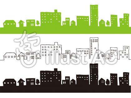 マンションイラスト 無料イラストなら イラストac