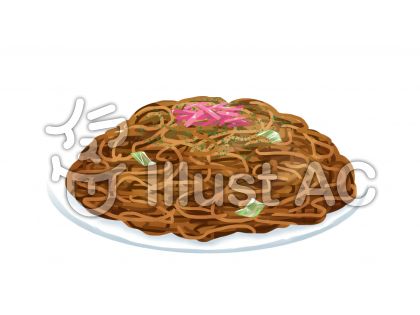 焼きそばイラスト 無料イラストなら イラストac