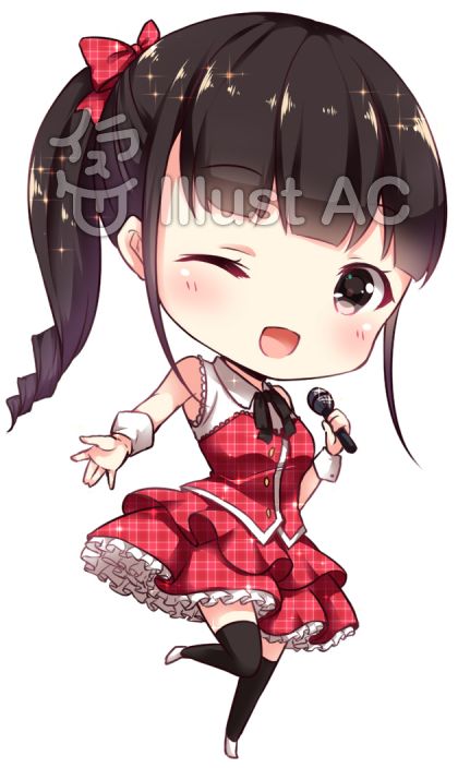 アイドルイラスト 無料イラストなら イラストac