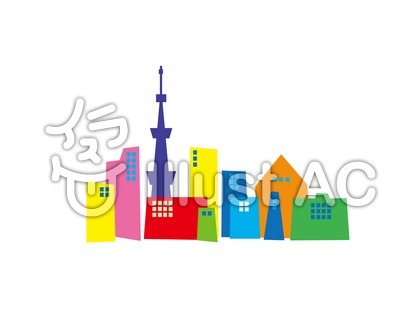 スカイツリーイラスト 無料イラストなら イラストac