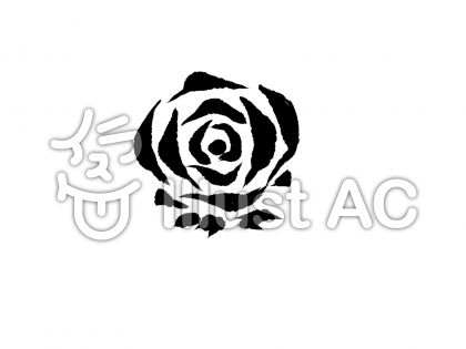 黒い薔薇イラスト 無料イラストなら イラストac