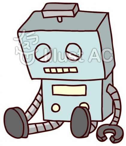 壊れたおもちゃのロボットのイラストイラスト No 無料イラストなら イラストac