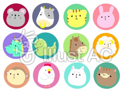 かわいい 丸 動物 イラスト 最高の画像壁紙日本aad