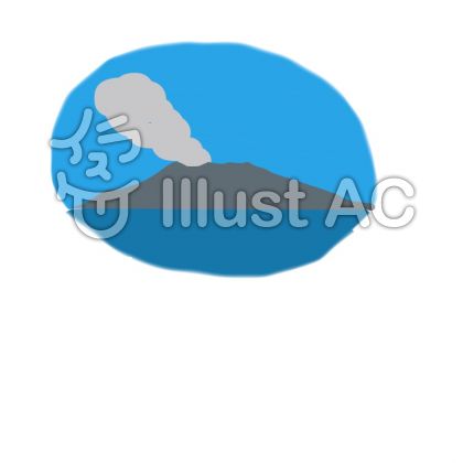 桜島イラスト 無料イラストなら イラストac
