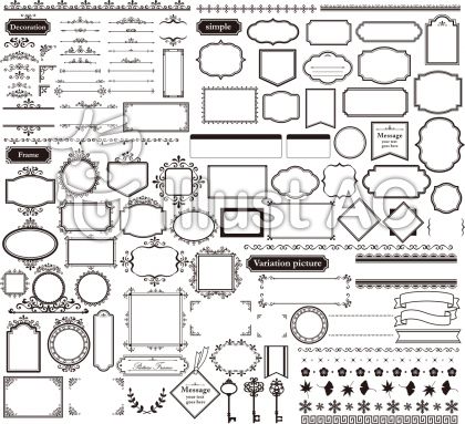 飾り枠イラスト 無料イラストなら イラストac